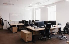 Beautifully laid out team space